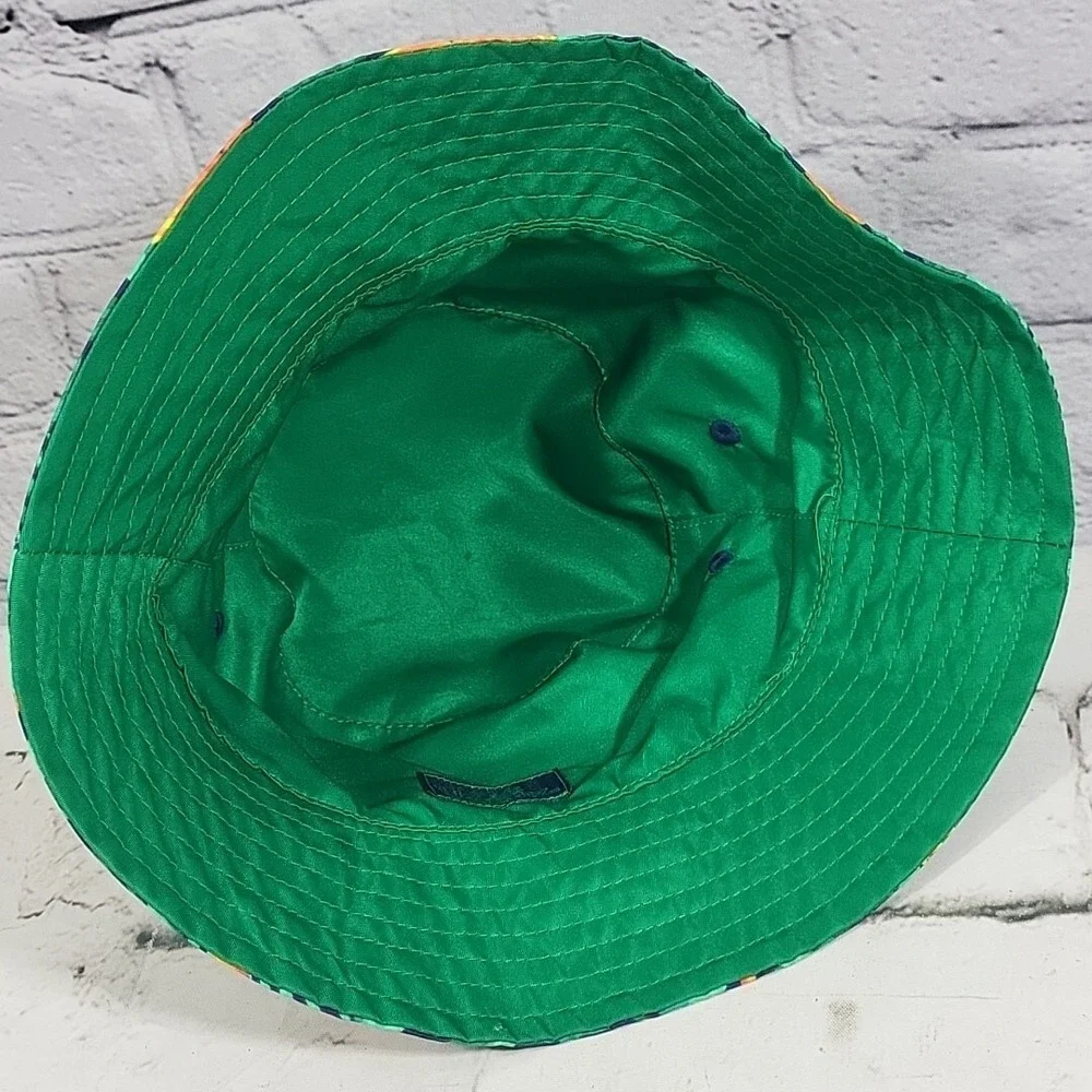 UV Skinz Toddler Bucket Hat Sun Protection Reversible Green Lizard Chameleon